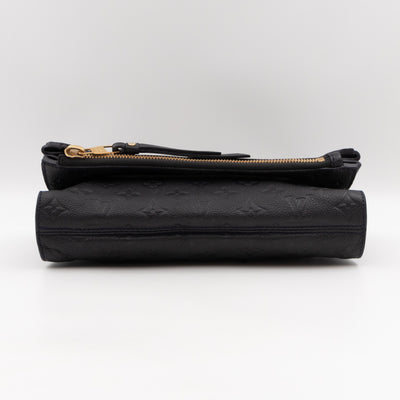 Petillante Clutch Bleu Infini Monogram Empreinte