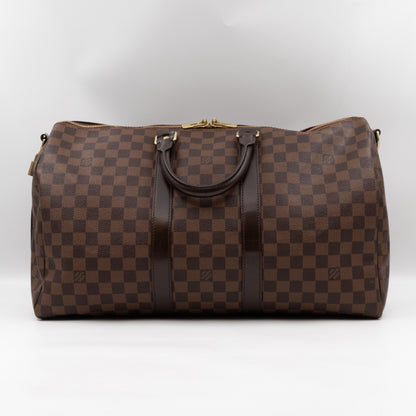 Keepall 45 Bandouliere Damier Ebene