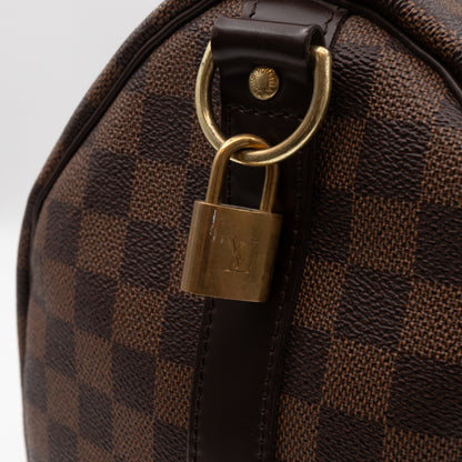 Keepall 45 Bandouliere Damier Ebene