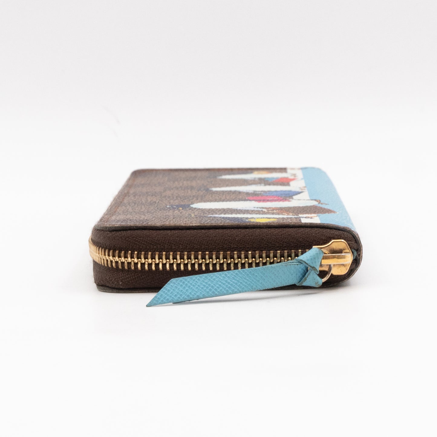 Clemence Wallet Damier Ebene Penguins