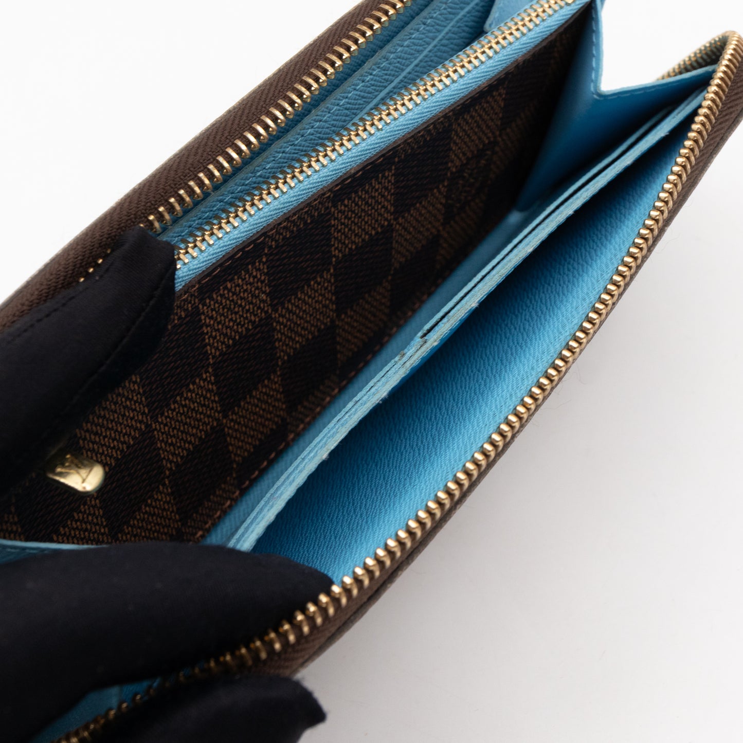 Clemence Wallet Damier Ebene Penguins