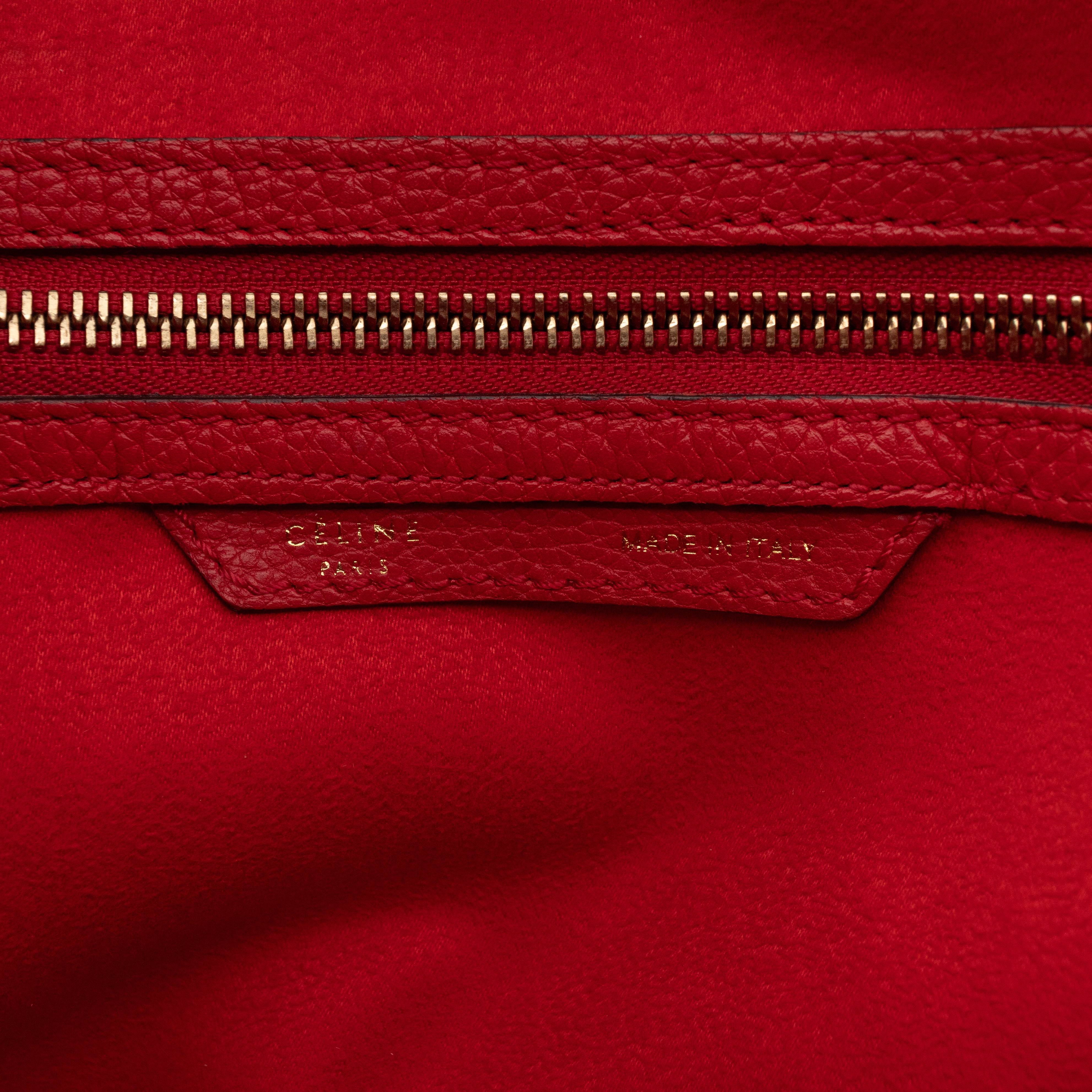 Micro Luggage Red