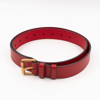 GG Marmont Matelasse Belt Bag Red