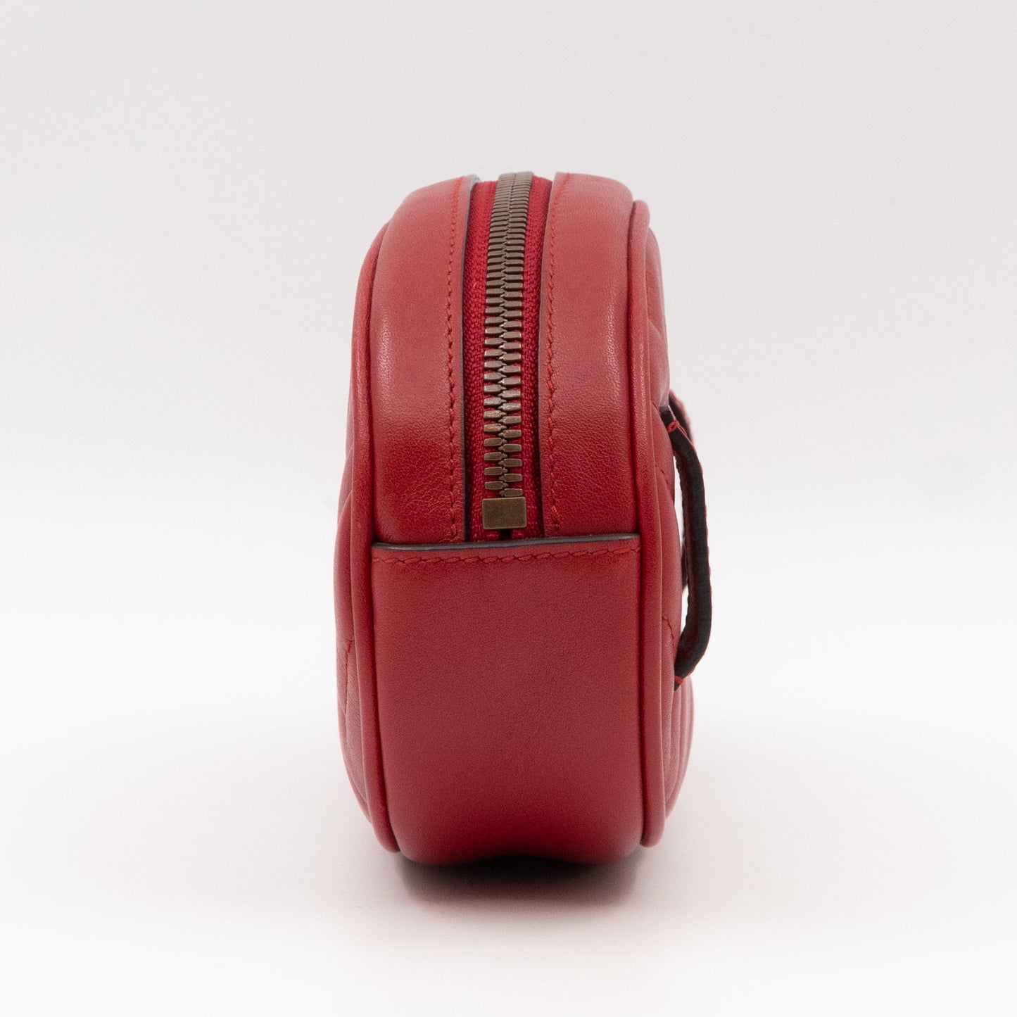 GG Marmont Matelasse Belt Bag Red