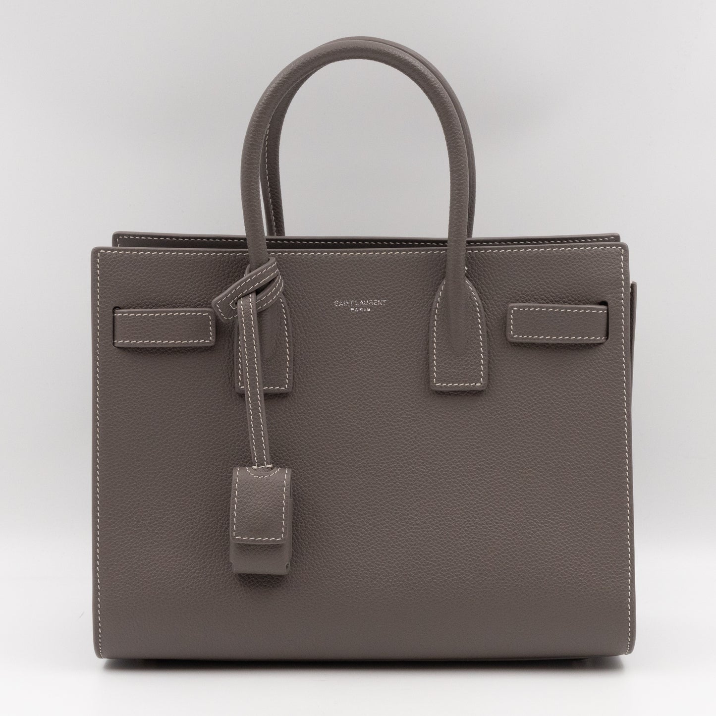 Sac de Jour Baby Gray Leather