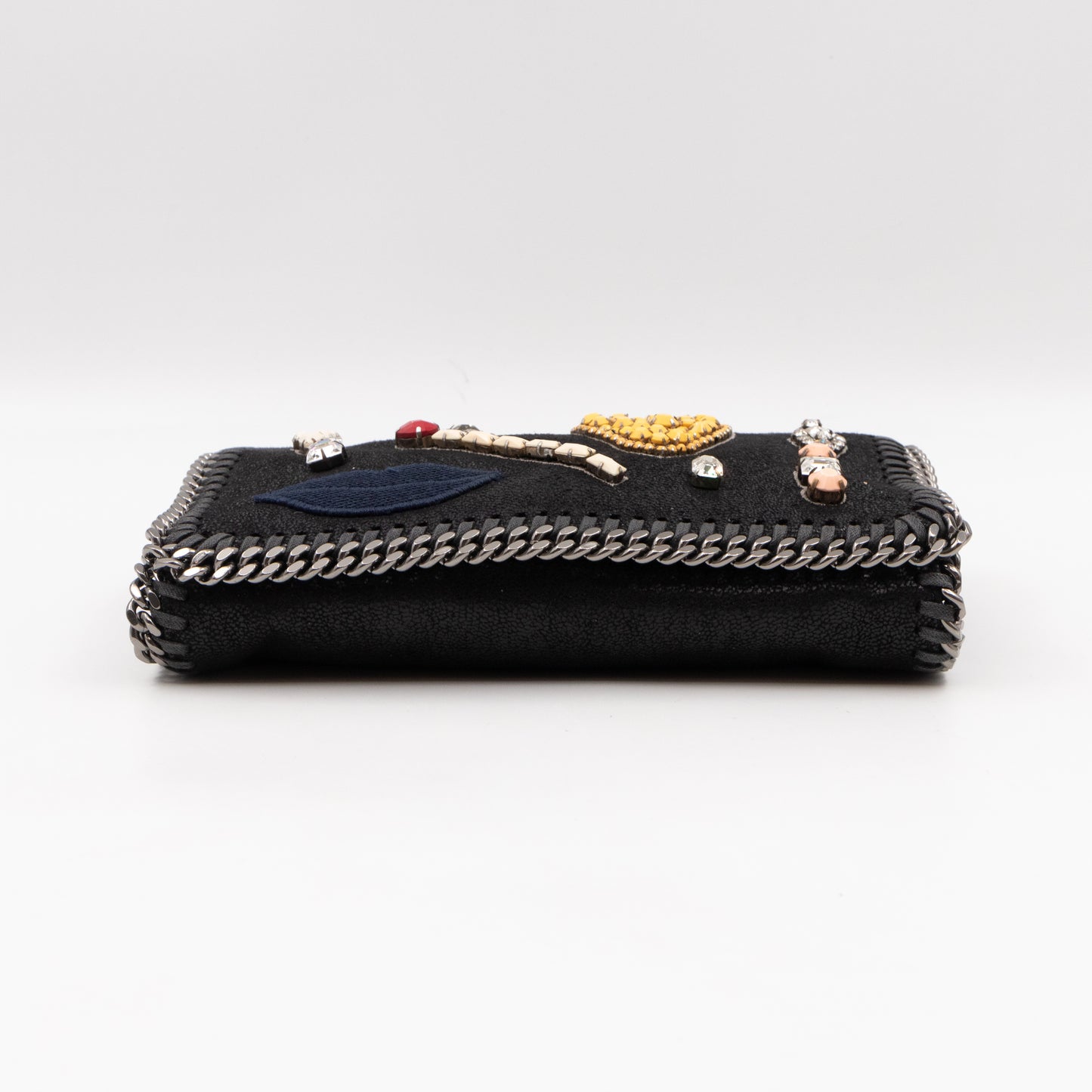 Falabella Small Crossbody Embellished Black