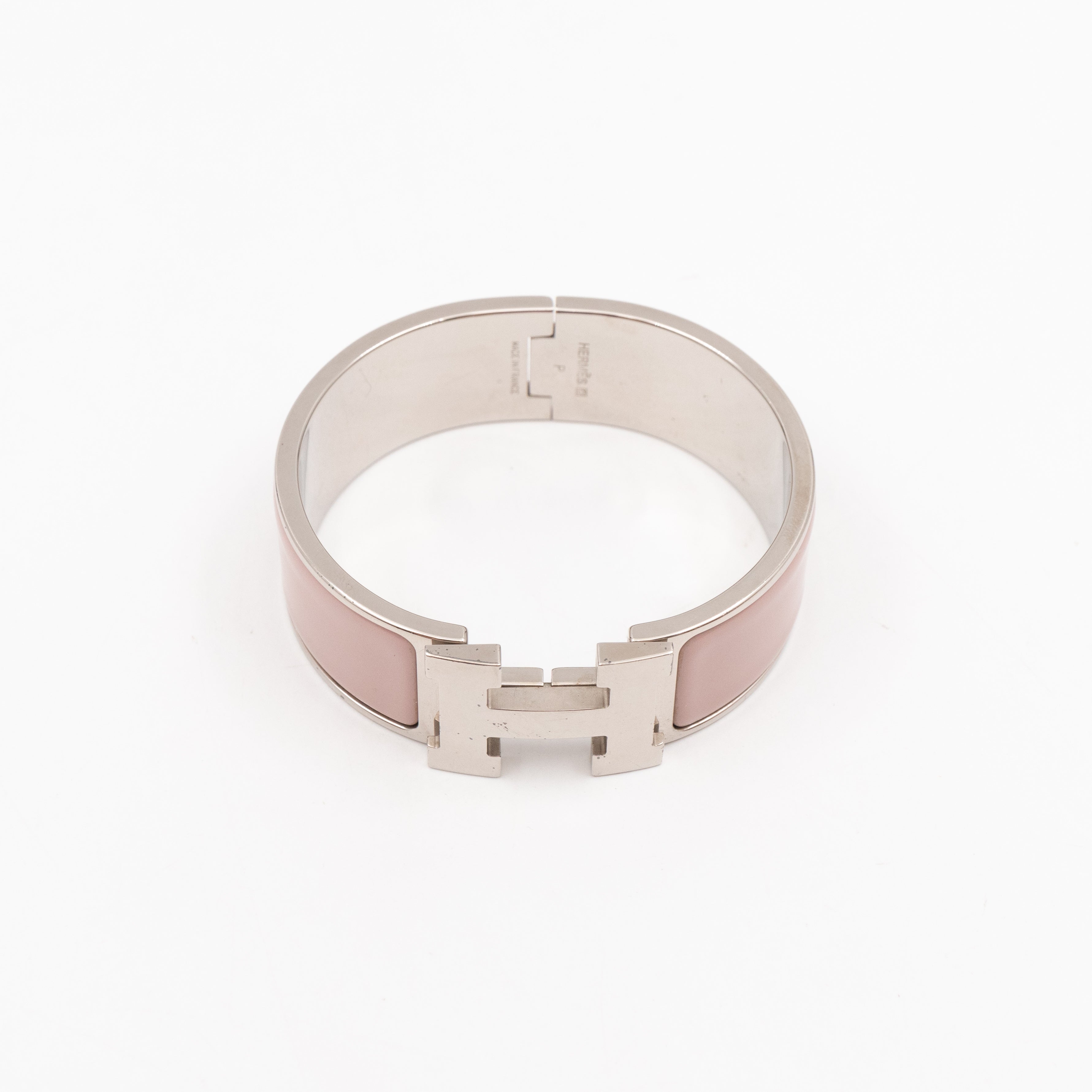 Clic Clac H Bracelet PM Light Pink Silver