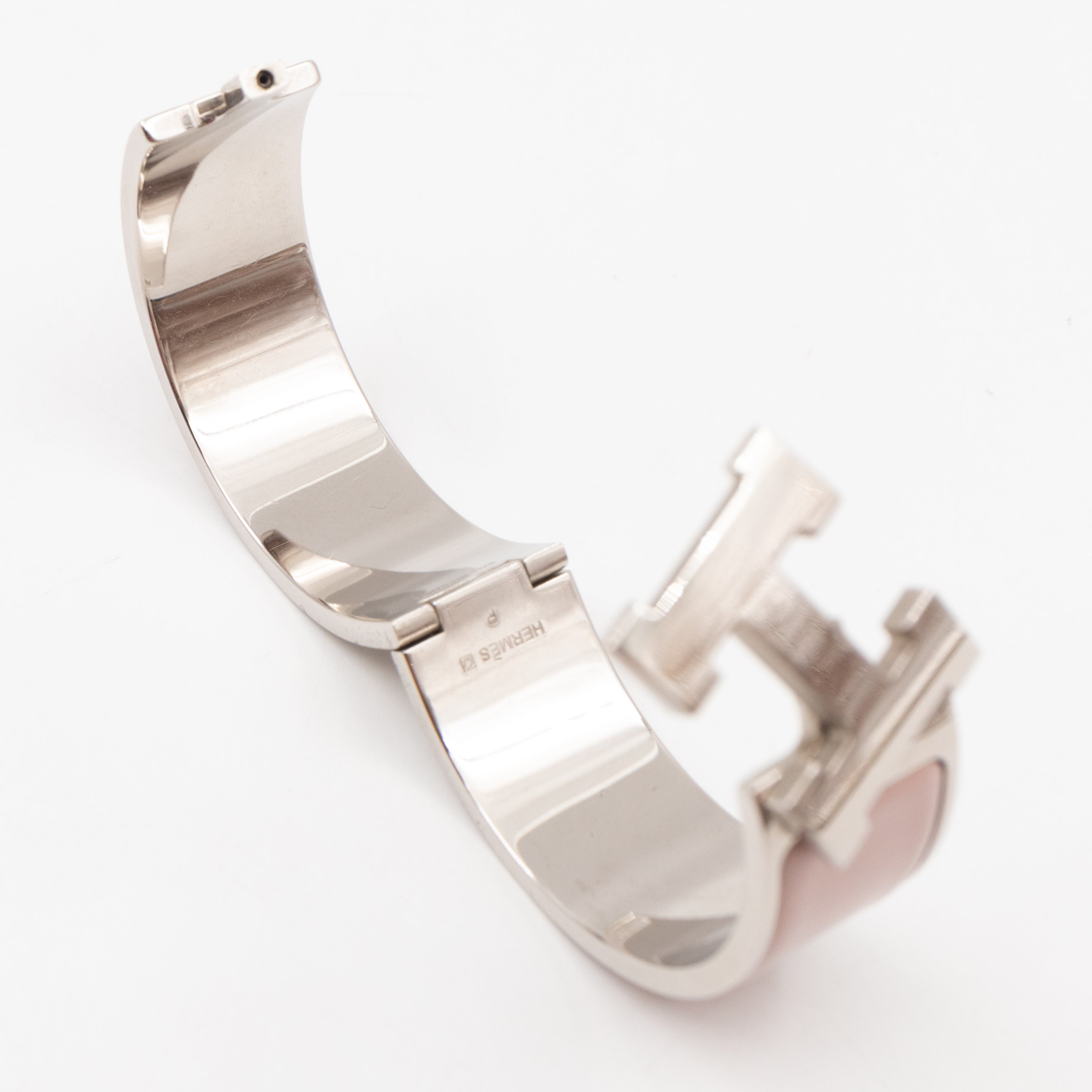 Clic Clac H Bracelet PM Light Pink Silver