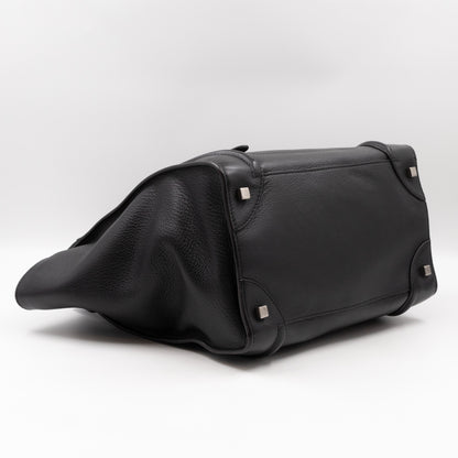 Mini Luggage Black Leather