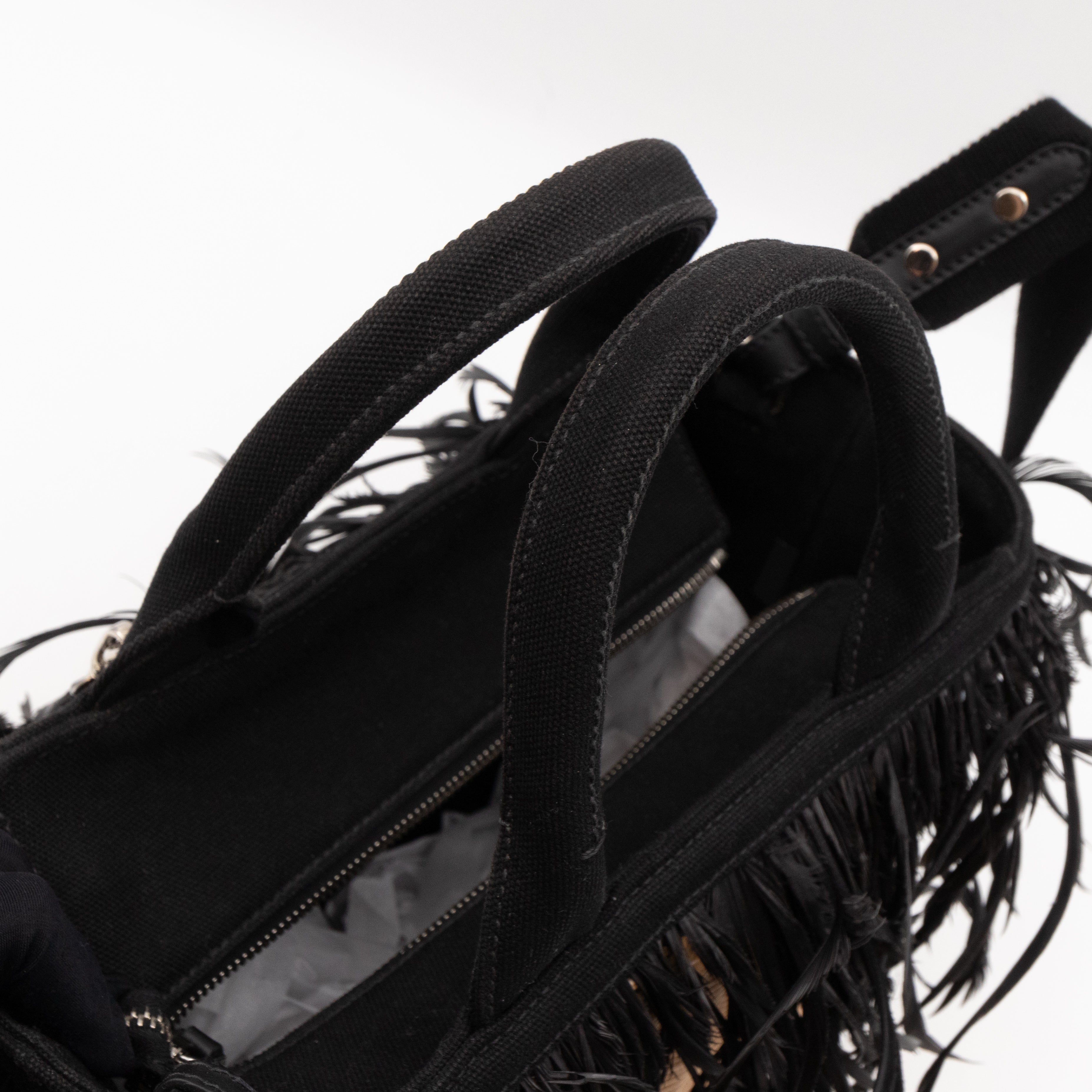 Convertible Fringe Basket Bag Small Natural Wicker Woven Straw