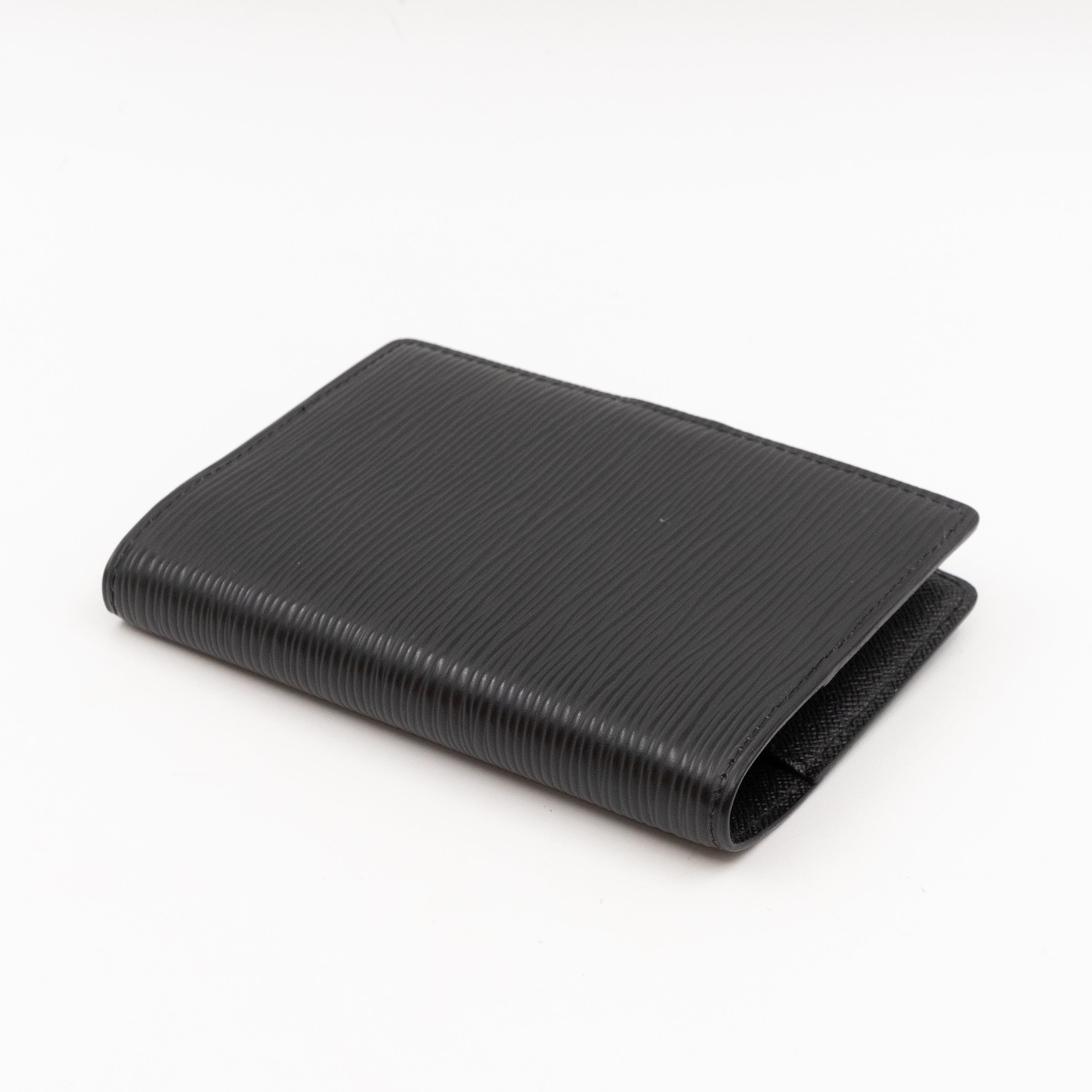 Small Ring Agenda Cover Black Epi
