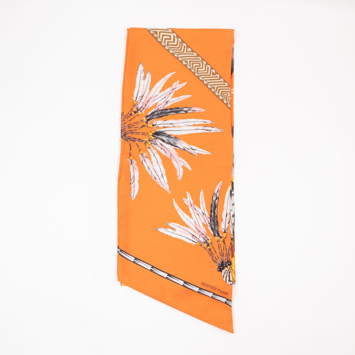 Maxi Twilly Scarf Brazil Orange