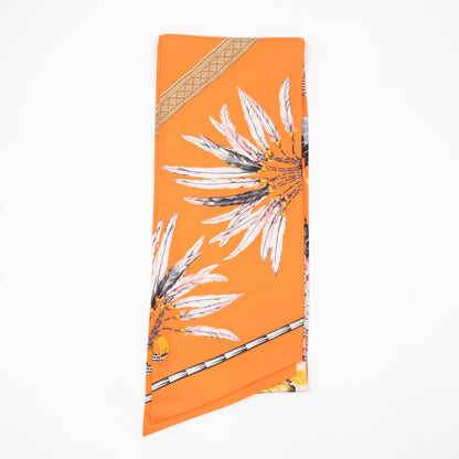 Maxi Twilly Scarf Brazil Orange