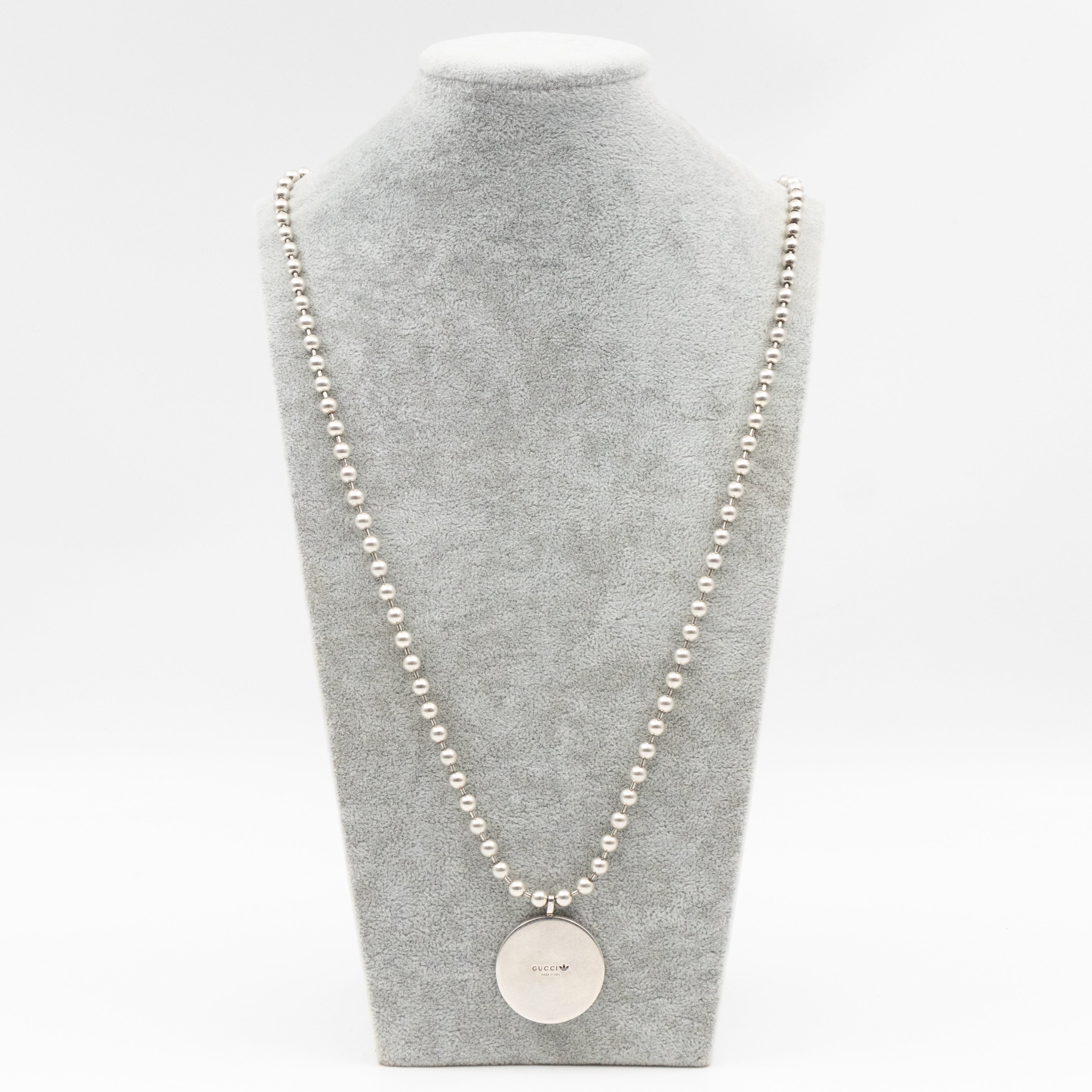 Gucci x Adidas Pendant Necklace 925 Silver