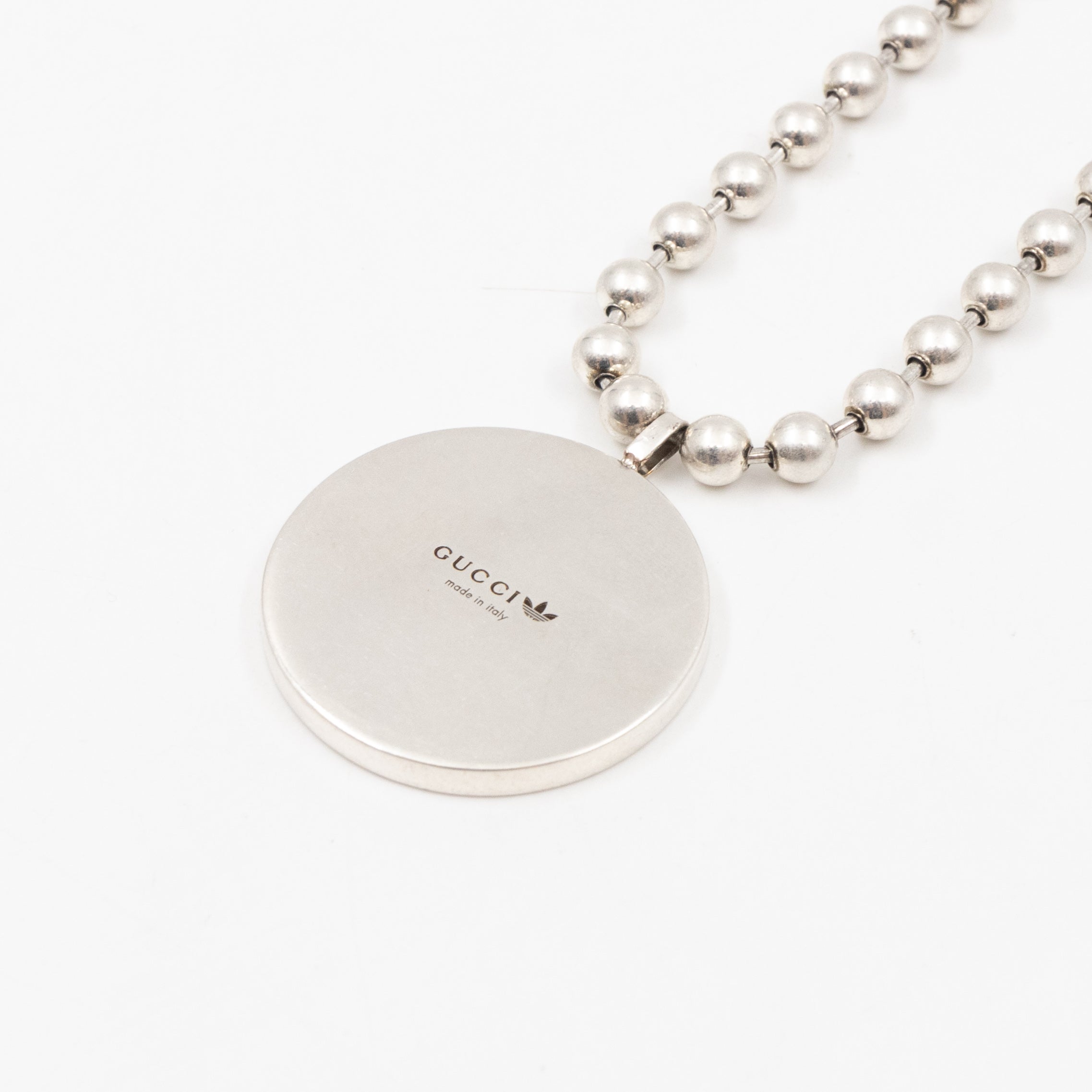 Gucci x Adidas Pendant Necklace 925 Silver