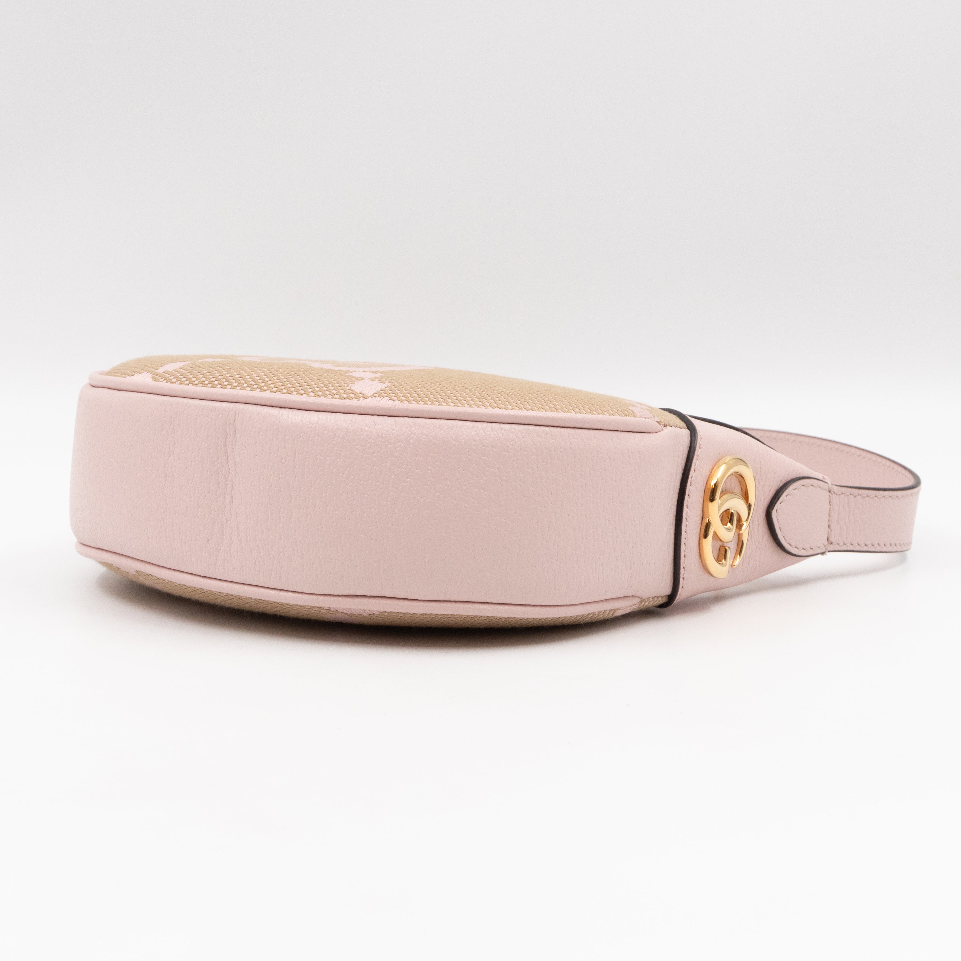 Ophidia Jumbo GG Light Pink Mini Bag