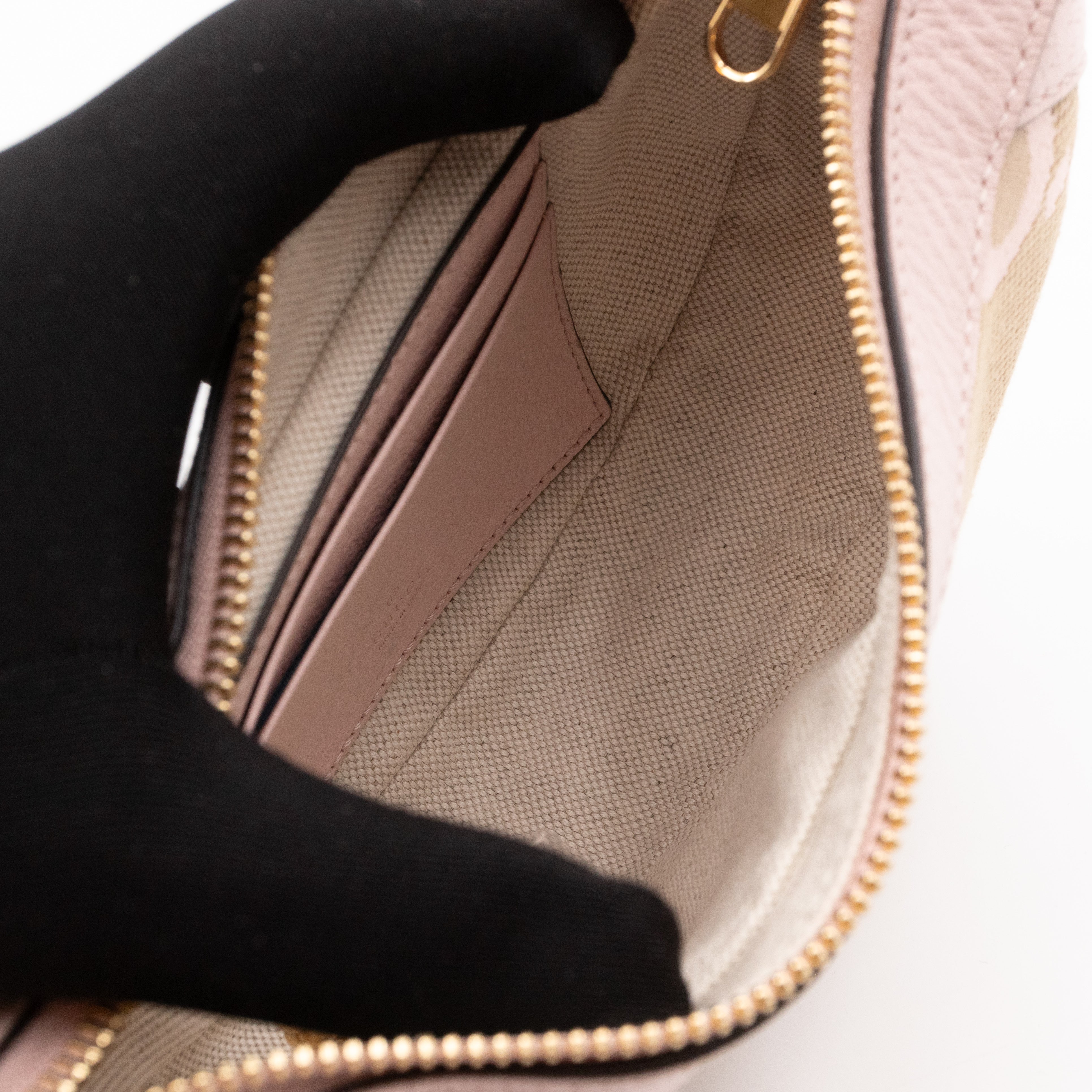 Ophidia Jumbo GG Light Pink Mini Bag