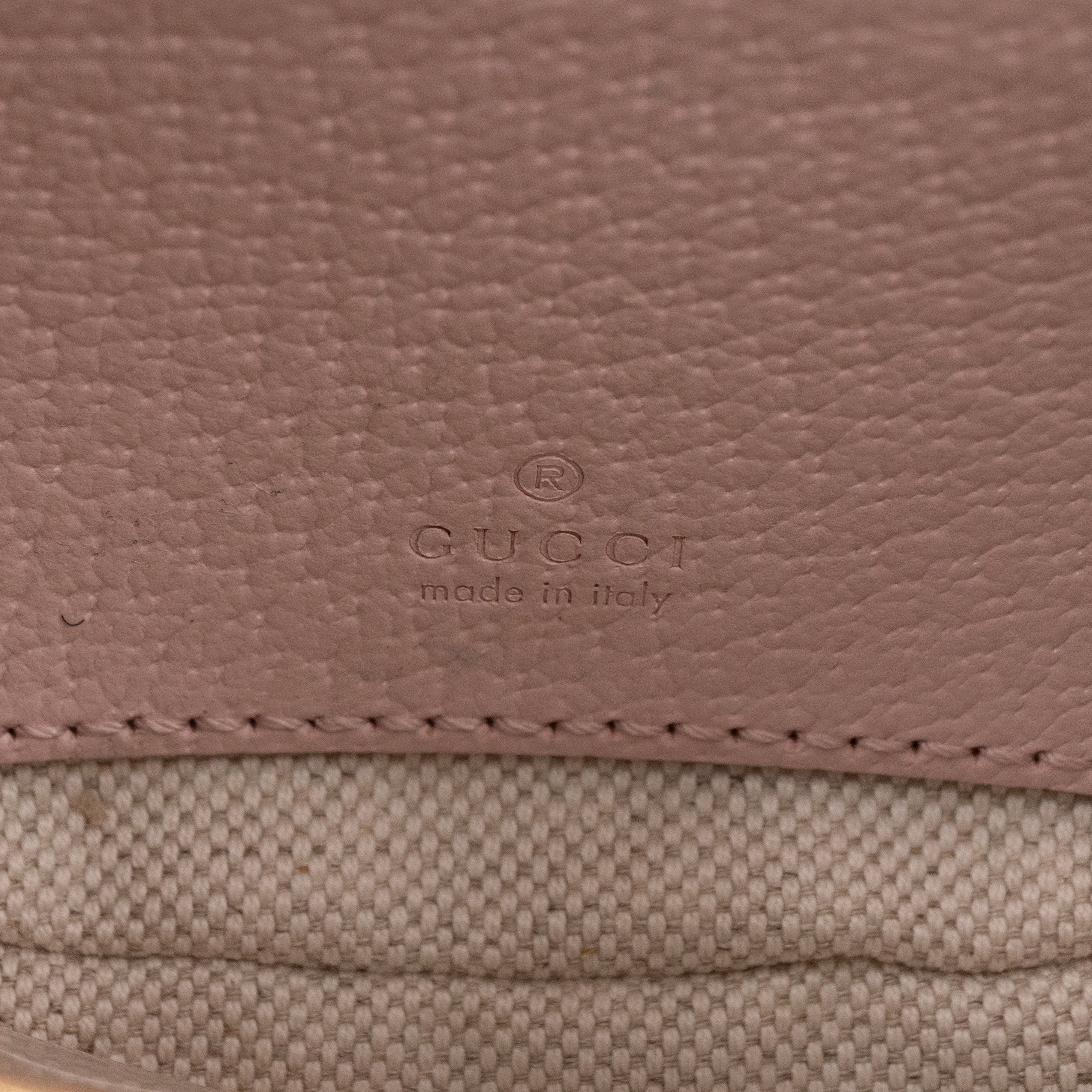 Ophidia Jumbo GG Light Pink Mini Bag