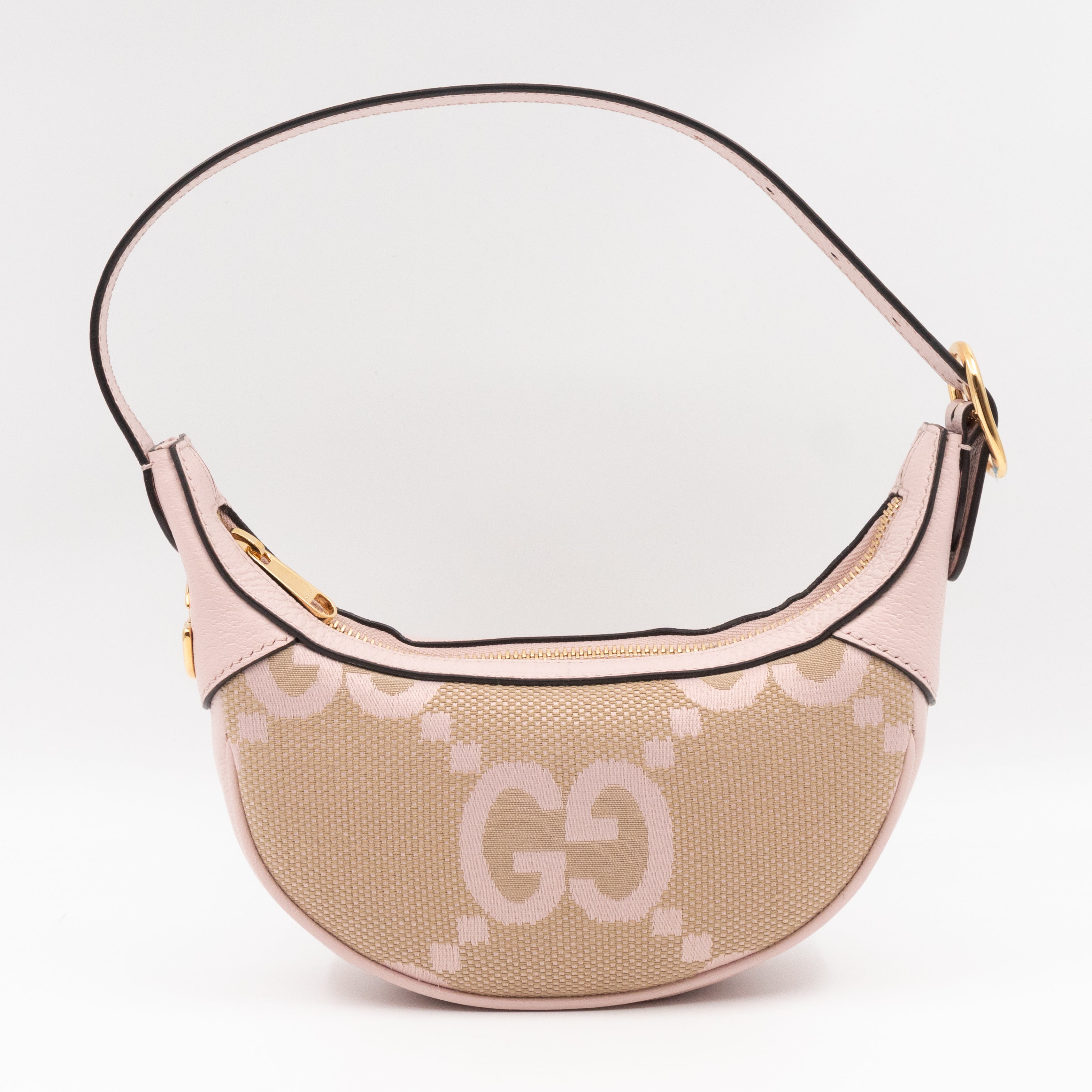 Ophidia Jumbo GG Light Pink Mini Bag