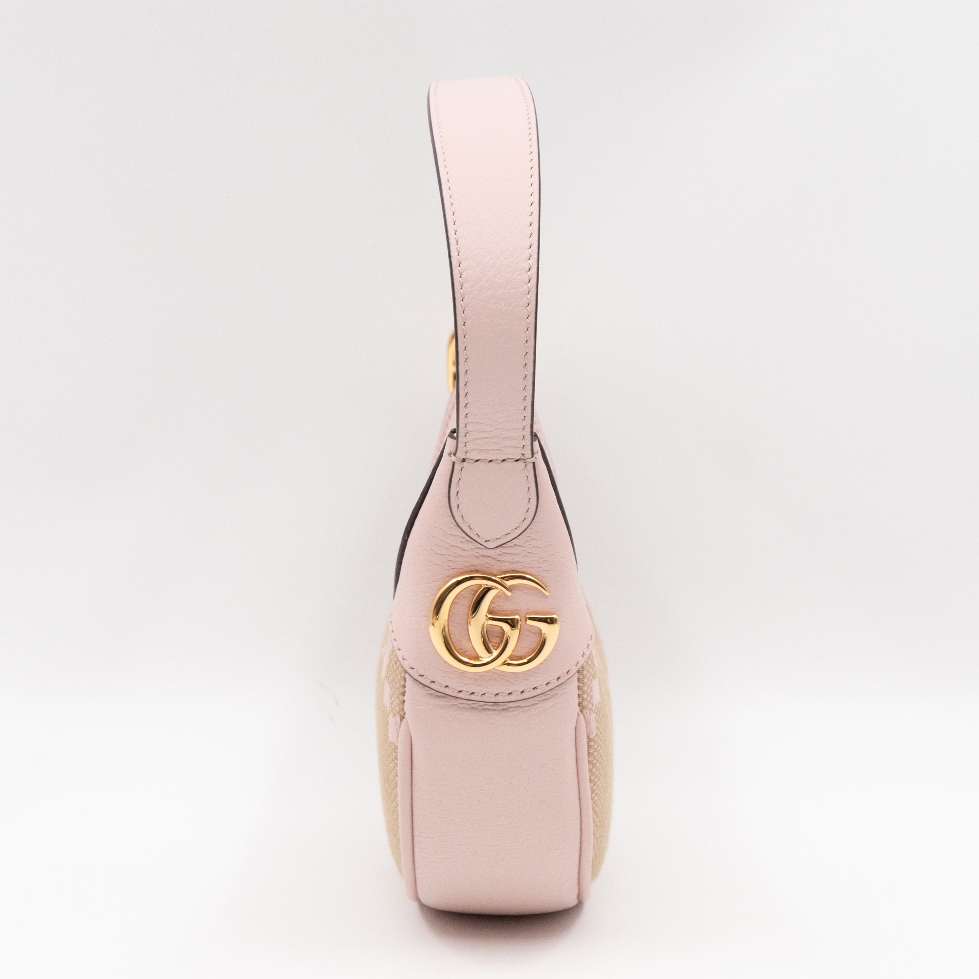 Ophidia Jumbo GG Light Pink Mini Bag