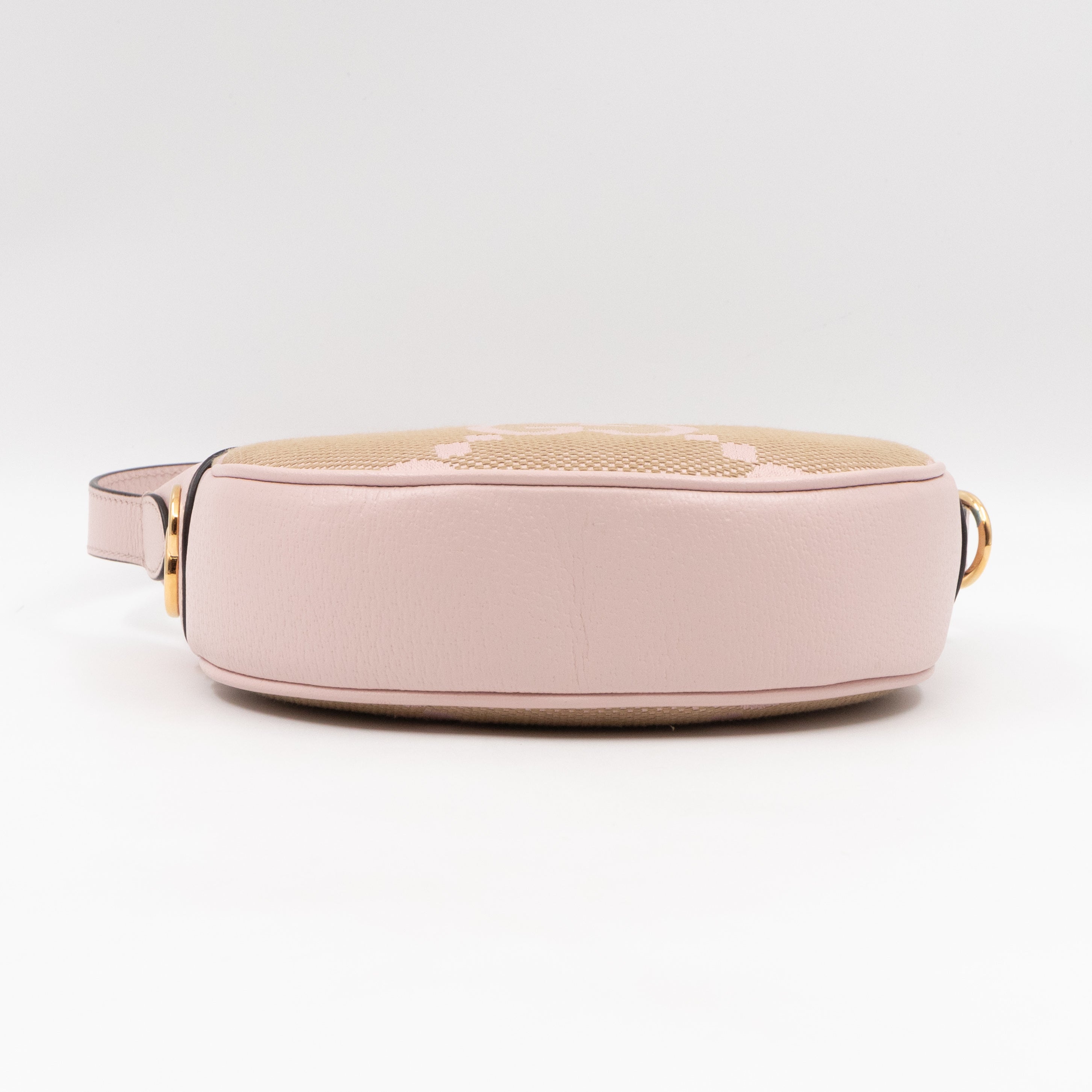 Ophidia Jumbo GG Light Pink Mini Bag
