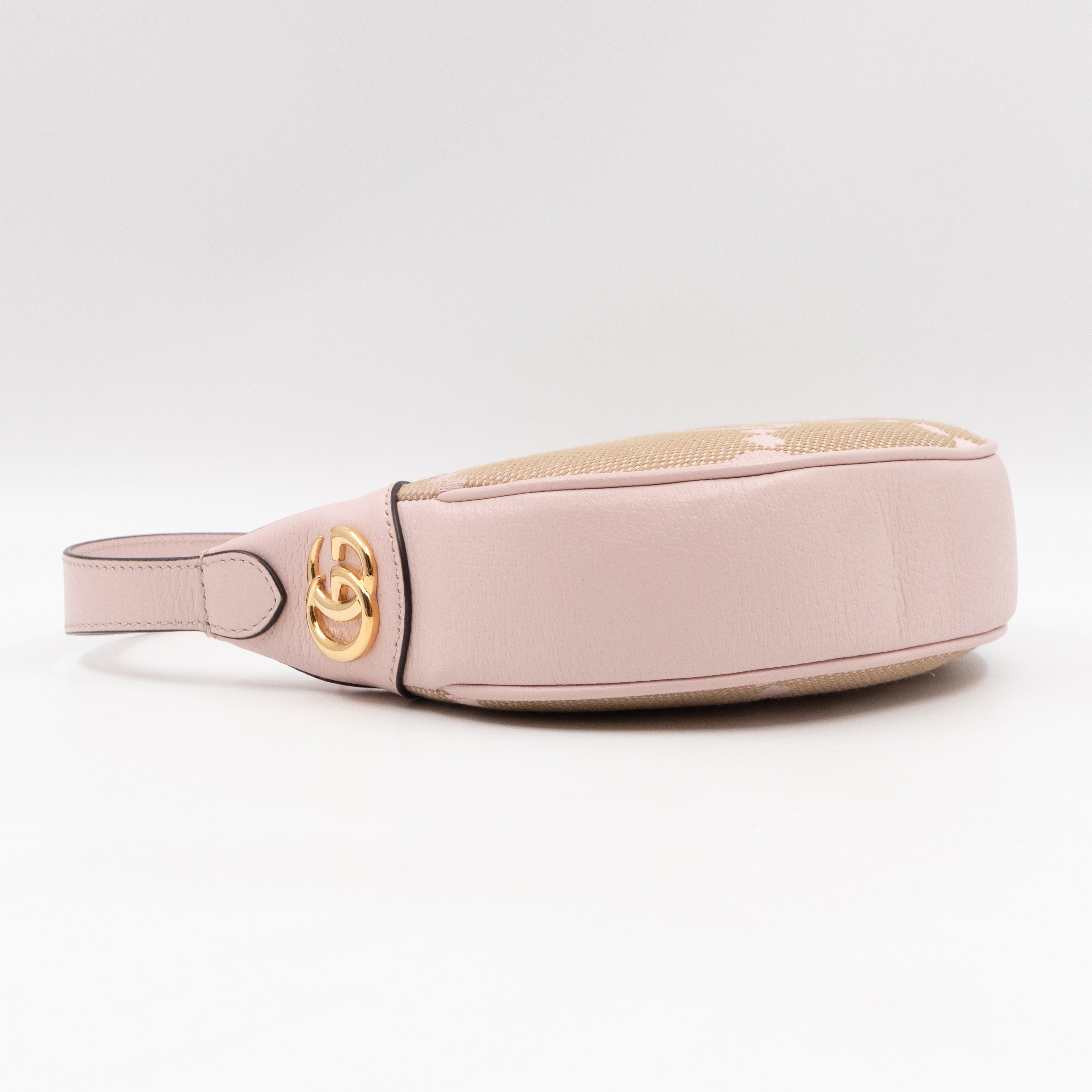 Ophidia Jumbo GG Light Pink Mini Bag