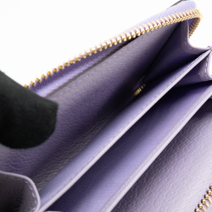 Ophidia Zip Around Card Case Lilac