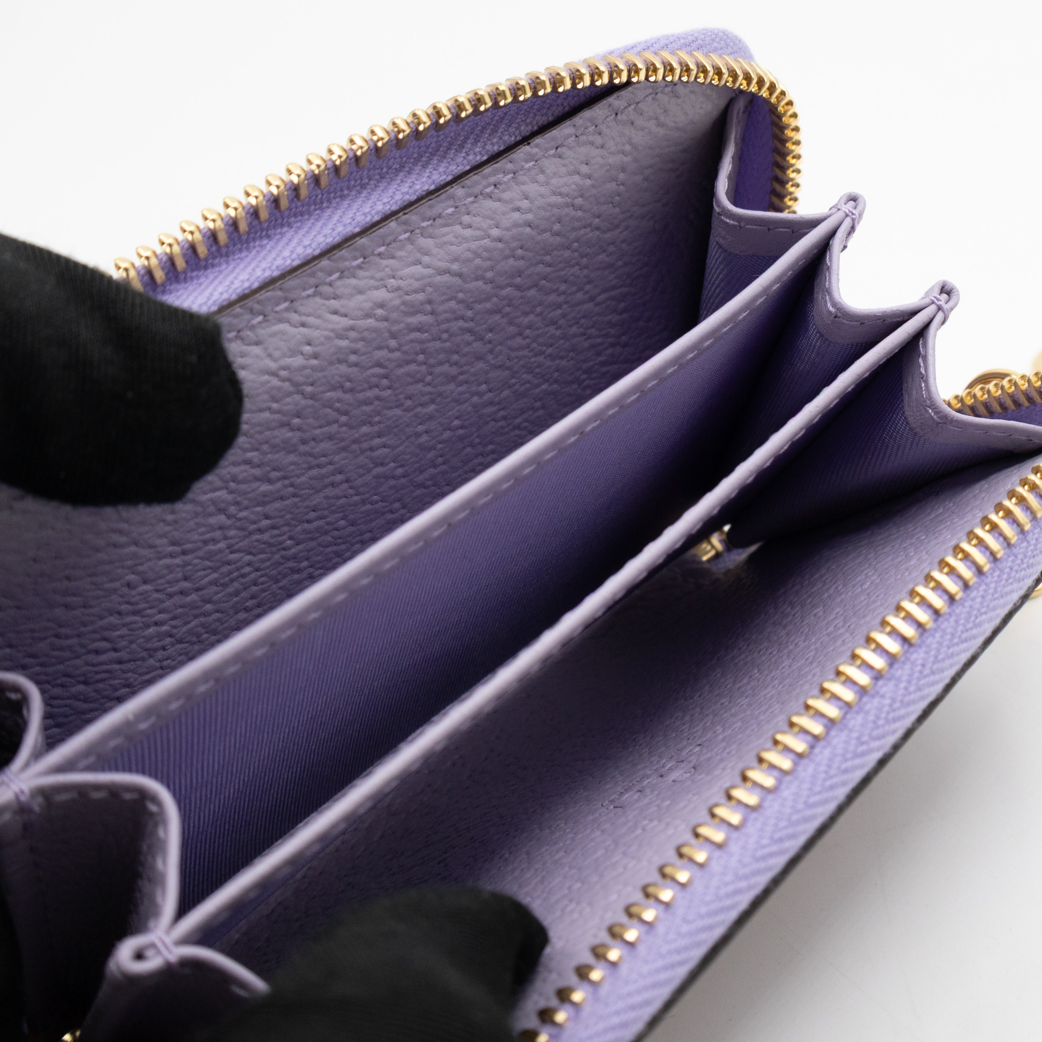 Ophidia Zip Around Card Case Lilac