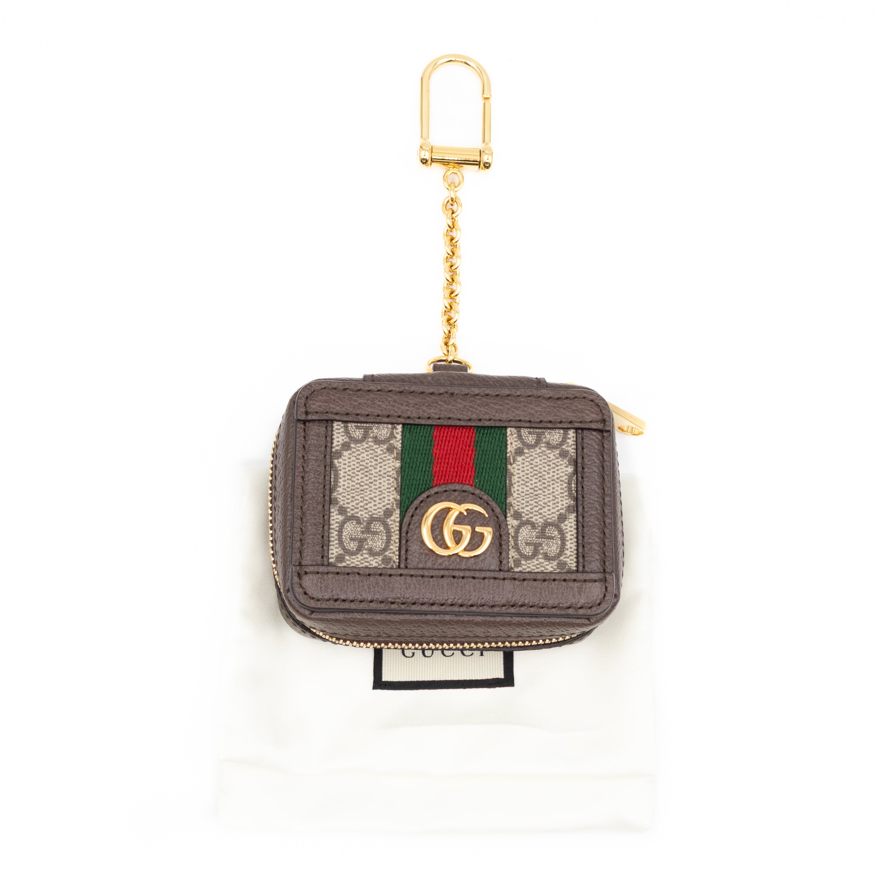 Keychain Case GG Supreme Brown