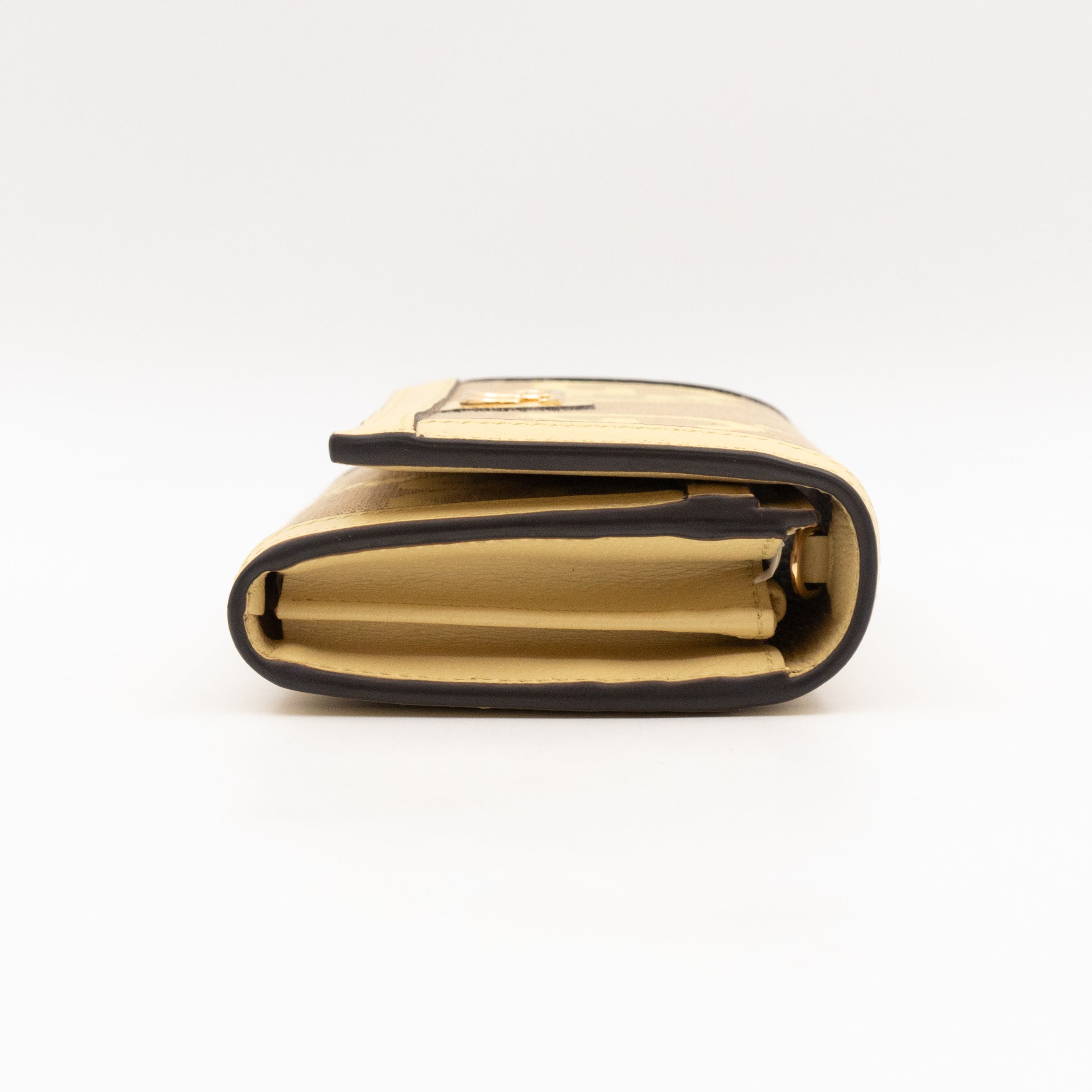 Ophidia Continental Wallet on Chain Yellow