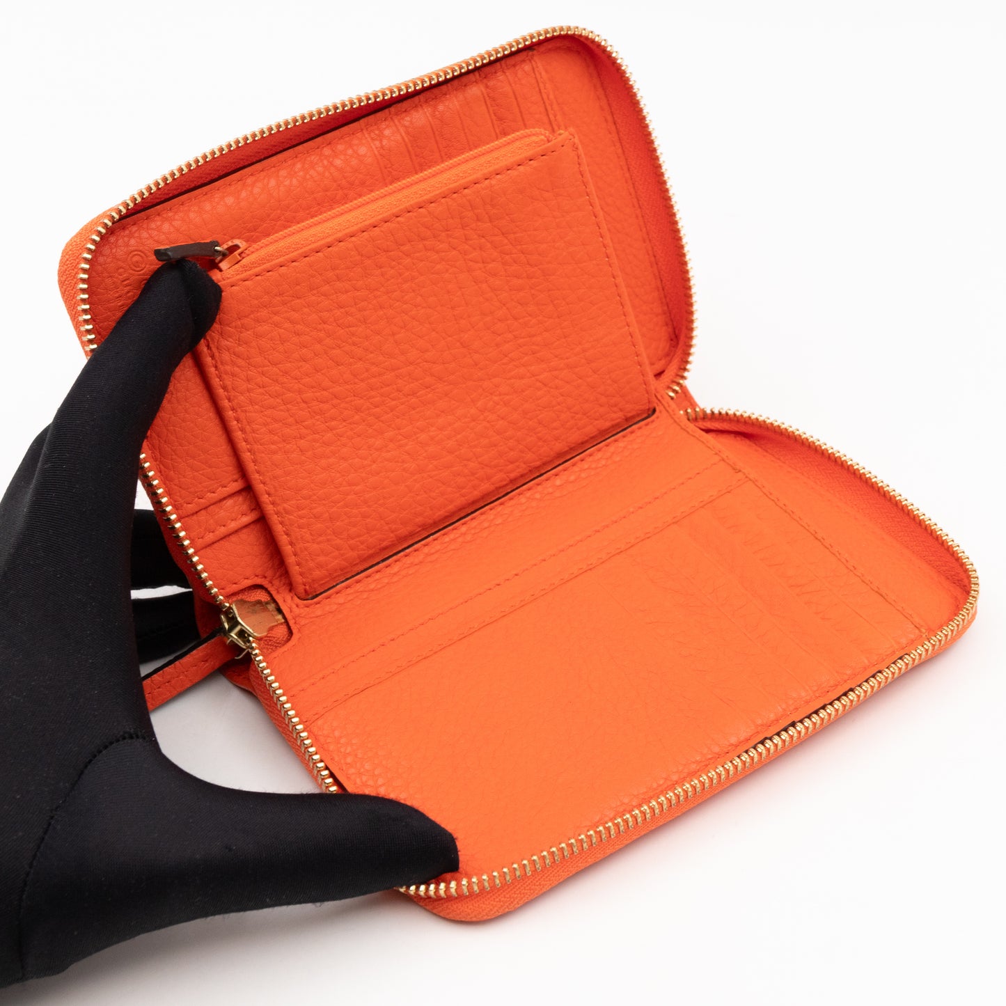 Zip Around Wallet Orange