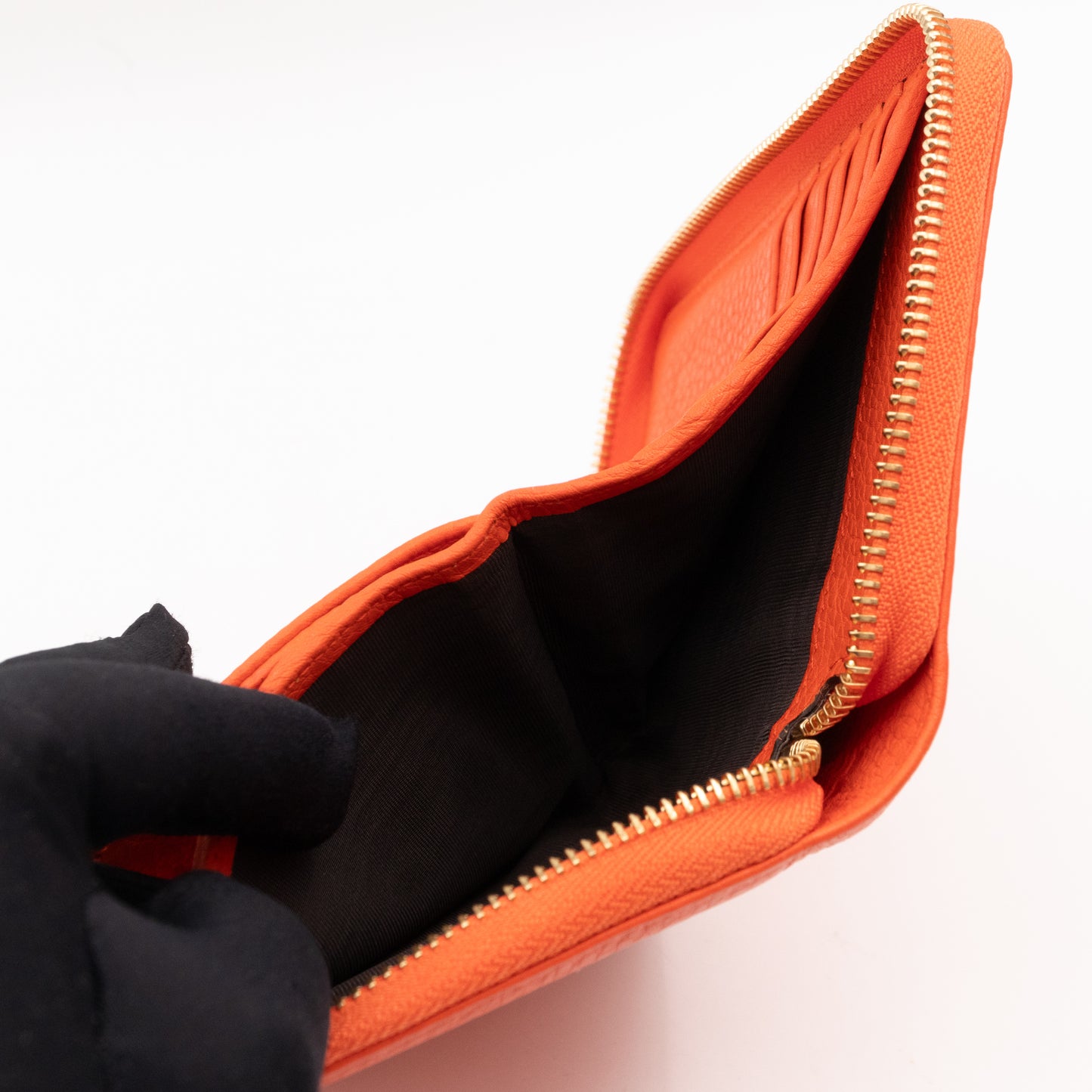 Zip Around Wallet Orange