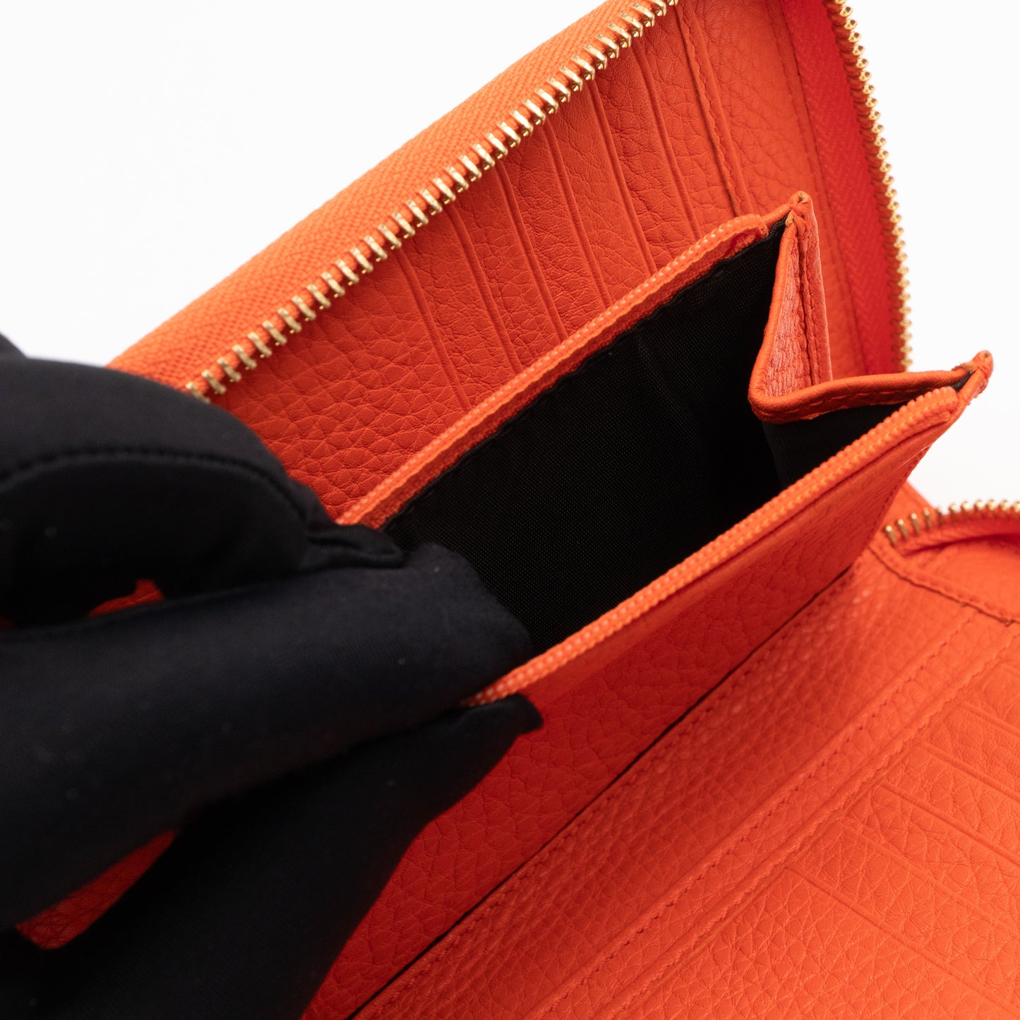 Zip Around Wallet Orange