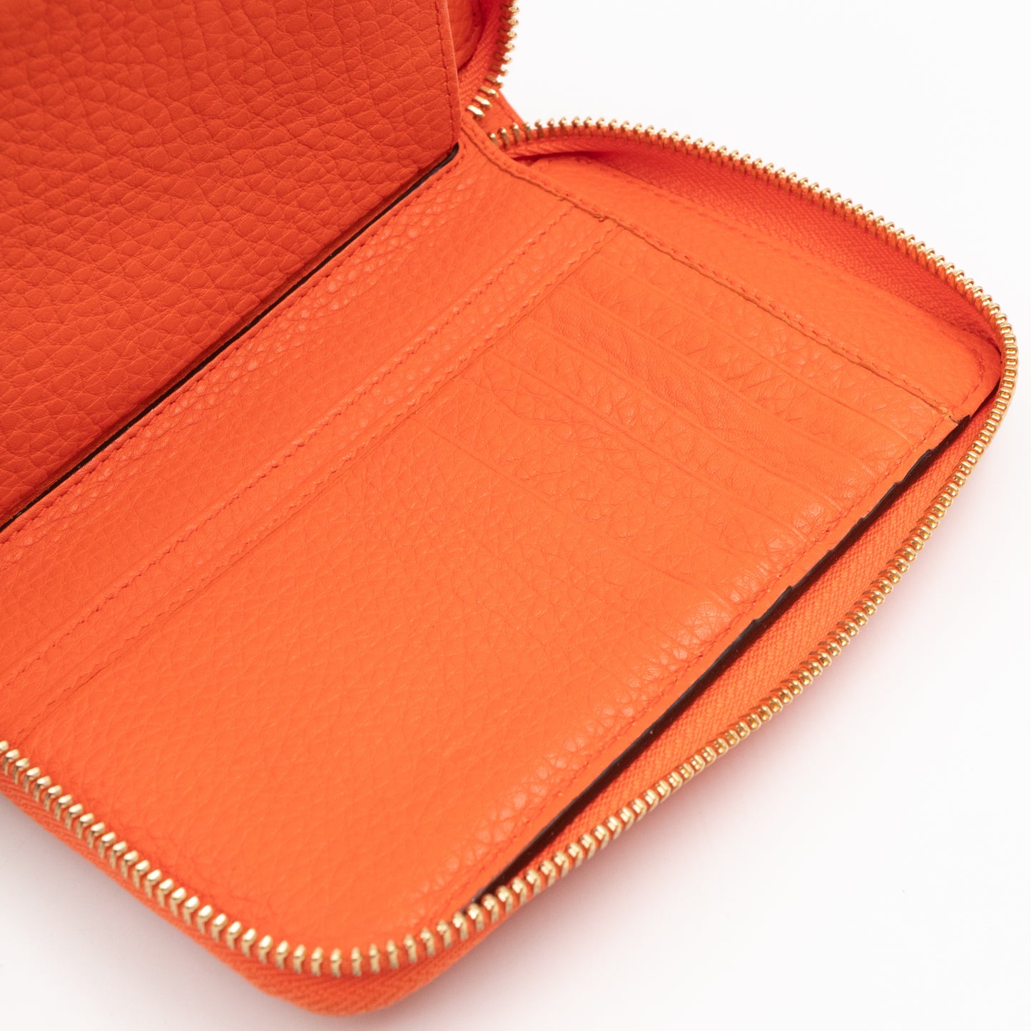 Zip Around Wallet Orange