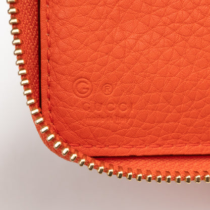 Zip Around Wallet Orange