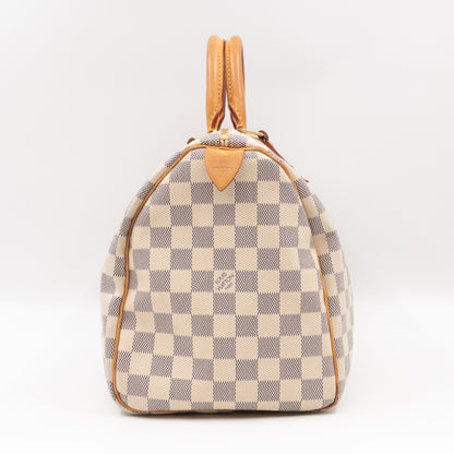 Speedy 30 Damier Azur