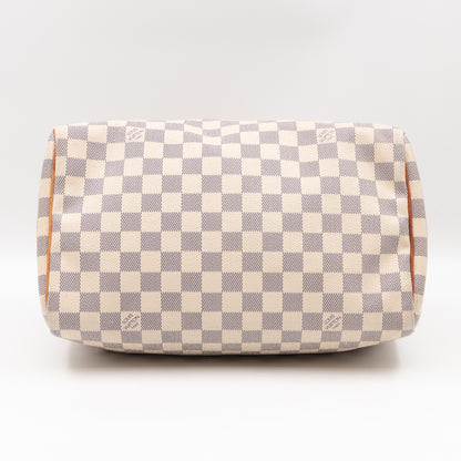 Speedy 30 Damier Azur