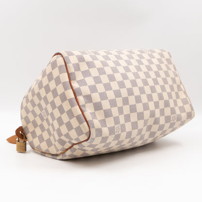 Speedy 30 Damier Azur