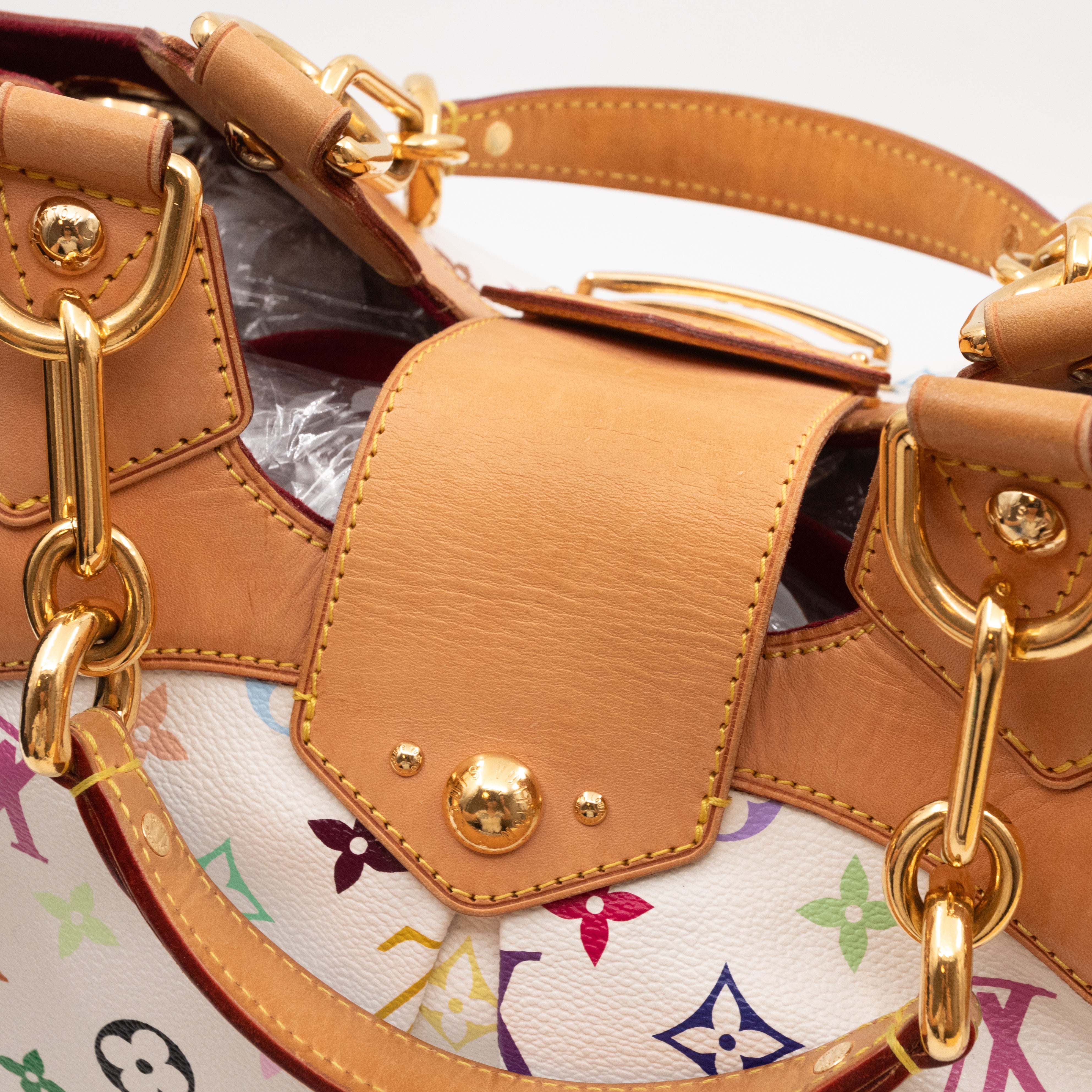 Ursula GM Multicolore White Monogram
