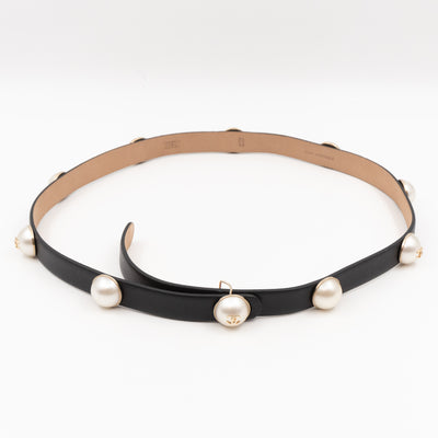 CC Pearls Belt Leather