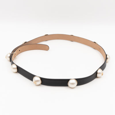 CC Pearls Belt Leather