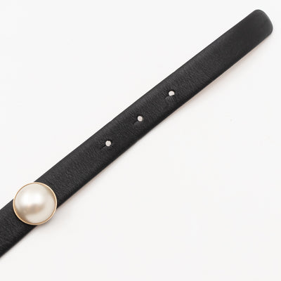 CC Pearls Belt Leather