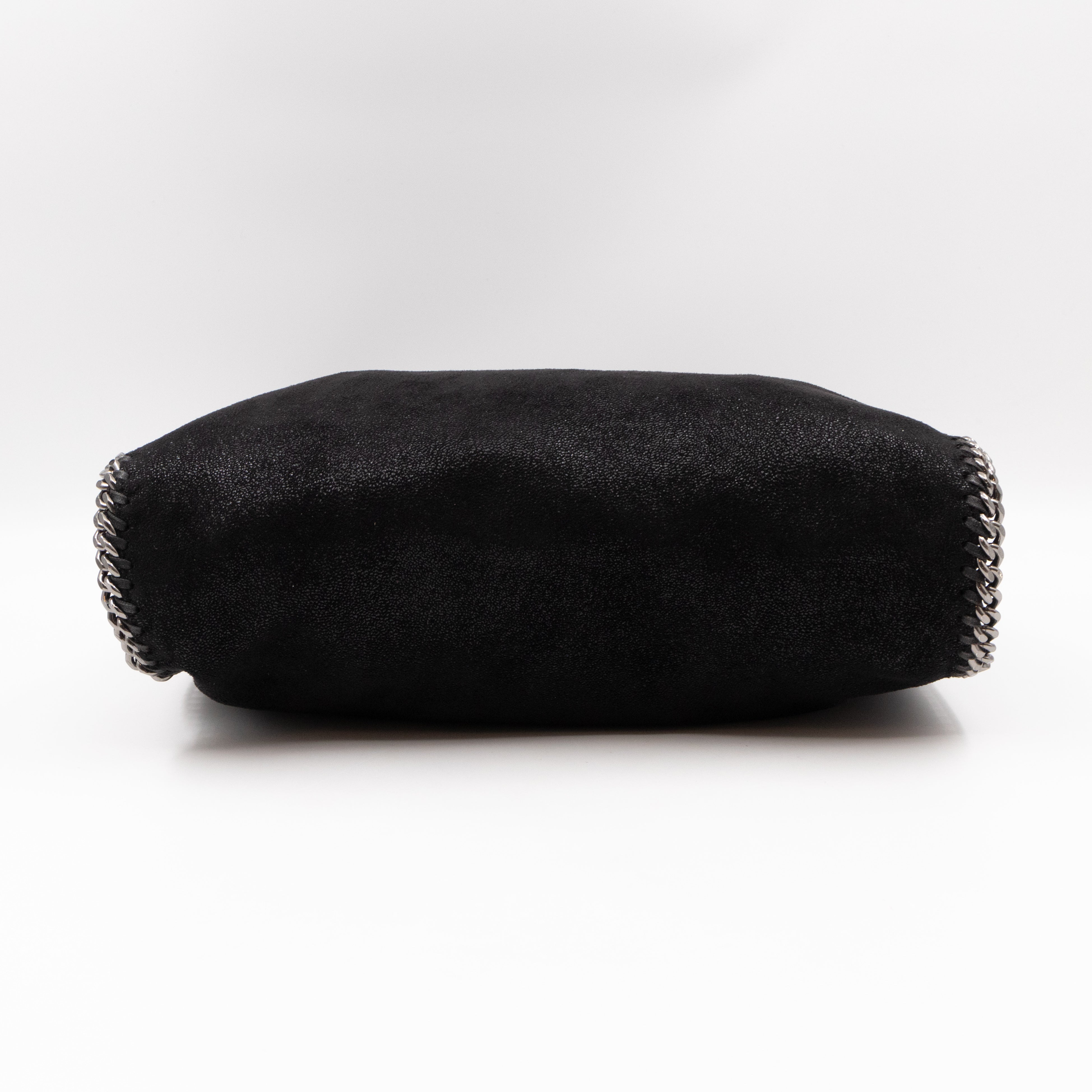 Falabella Tote Black Silver