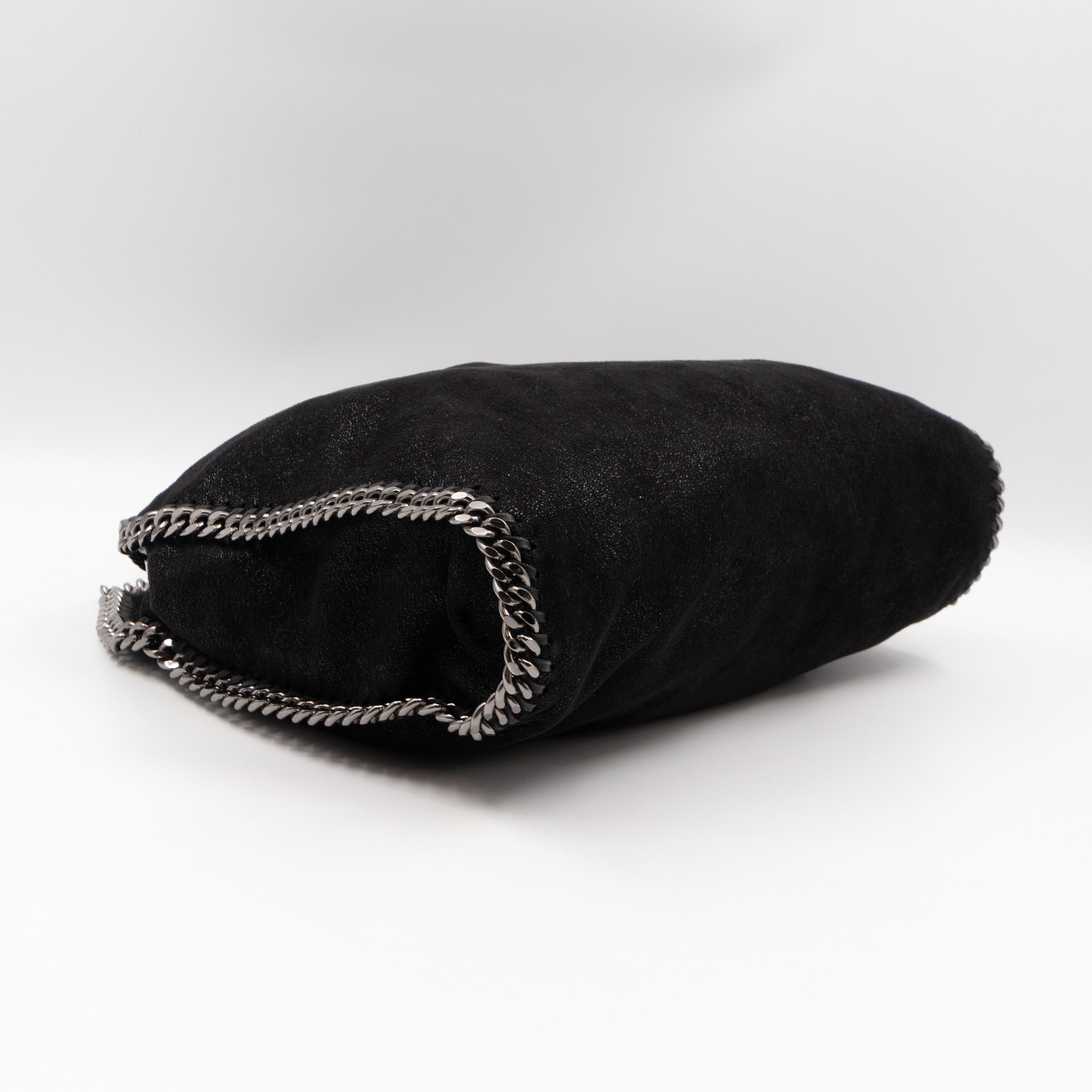 Falabella Tote Black Silver