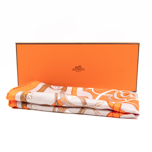 Silk Scarf 45 Eperon d'Or