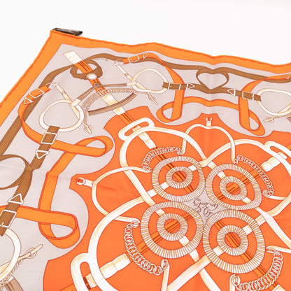 Silk Scarf 45 Eperon d'Or