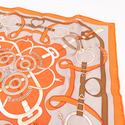 Silk Scarf 45 Eperon d'Or