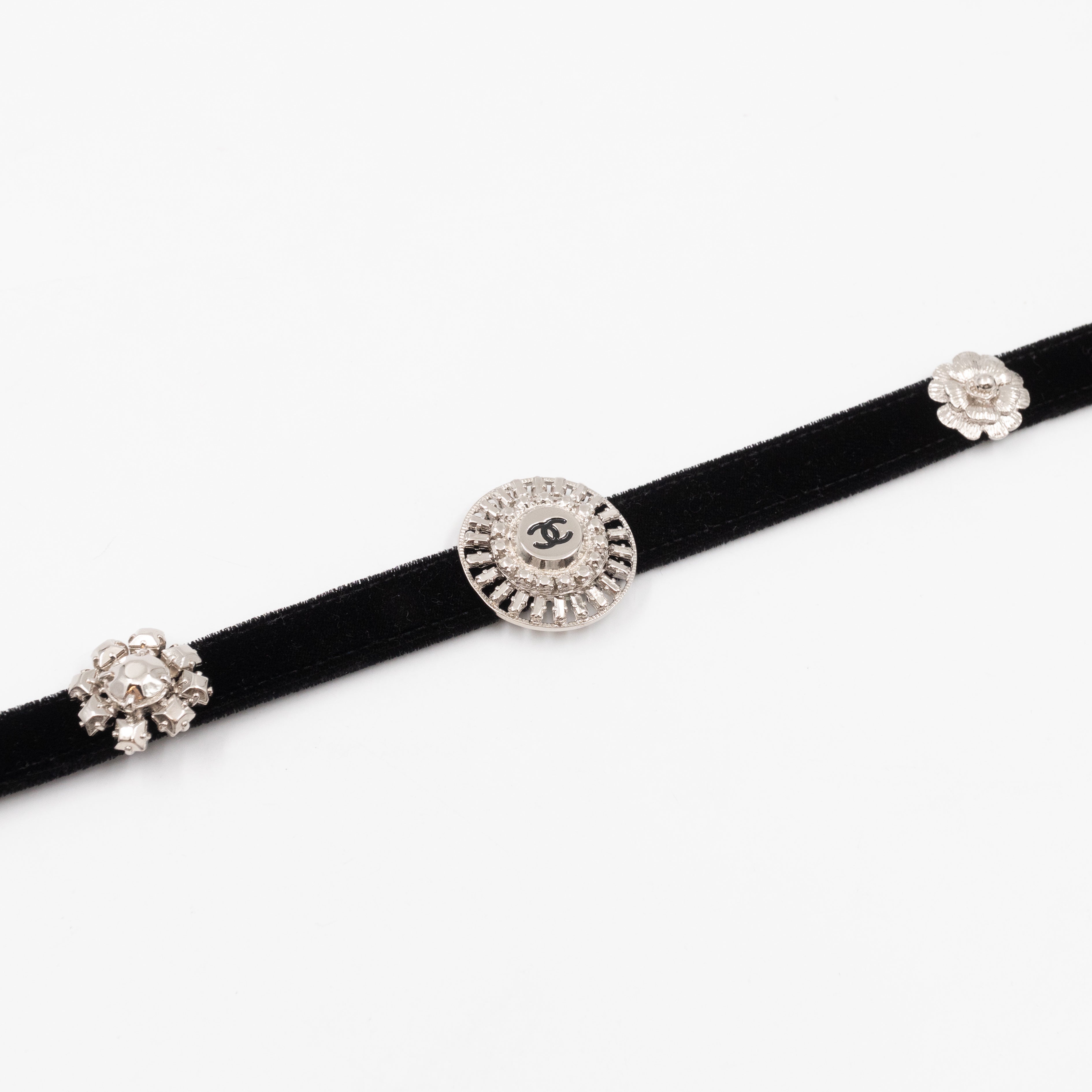 Lucky Charms Ribbon Belt Black Velvet