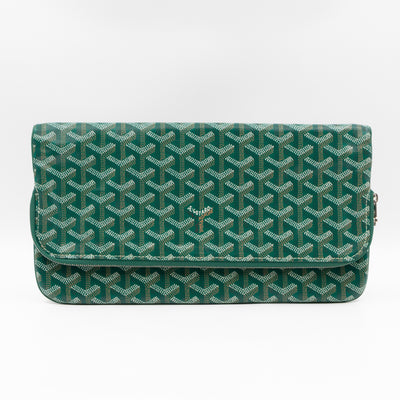 Sainte-Marie MM Foldable Clutch Goyardine Green