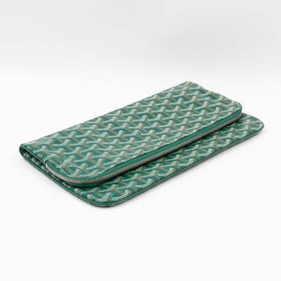 Sainte-Marie MM Foldable Clutch Goyardine Green